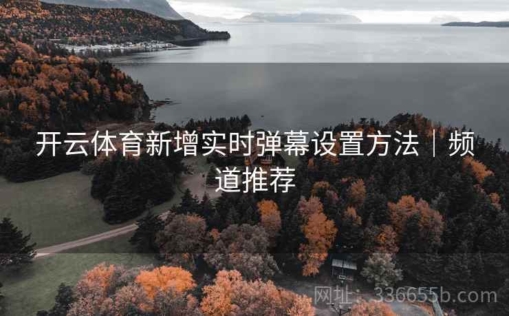 开云体育新增实时弹幕设置方法｜频道推荐