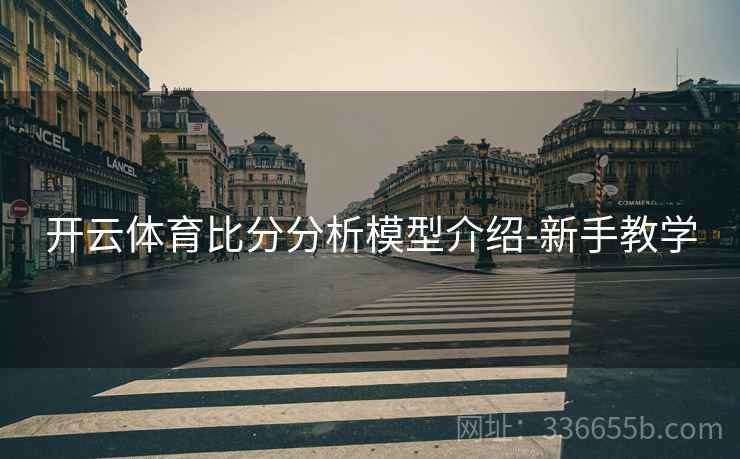 开云体育比分分析模型介绍-新手教学