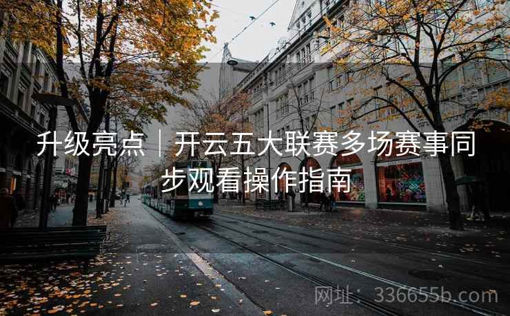 升级亮点｜开云五大联赛多场赛事同步观看操作指南